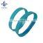high quantity custom silicon wristband for promotional item