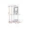 ABS plastic wall mounted air freshener aerosol dispenser use in home