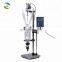 Lab Scale Mobile Glass Reactor with Vertical Condenser
