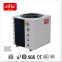 R407 18.8KW air to water heater pump 55℃ water heater for big chamber