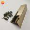 304 brushed silver stainless steel trim L shaped type profile