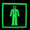 Photo luminescent   sign
