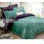 Duvet Cover Set cheap Microfiber feather printed 4pcs bedding set