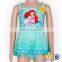 Baby Double Side One Piece Ruffle Swimsuit Kids Swimwear Beach Bathing Suit