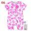 2019 New Summer Newborn Baby Boys Short Sleeves Overalls Clothes With zipper  Cotton Rompers Baby Clothes over 40styles