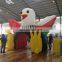 Bald Eagle Theme Archway Cartoon Character Advertising Inflatable Gate Arches from China Reliable Supplier
