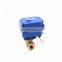 CWX-15N 220 volt motorized water valve dn25 electric ball valve made in China