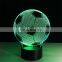 Football 3D night lamp Touch control night light for Home decor BEST XMAS GIFT