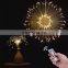 Led Fairy Garland Twinkle Light Festival Hanging Firework Starburst remote String Lights Christmas wedding Outdoor decor
