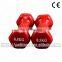Wholesale price colorful gym accessories dumbbell