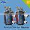 Aquaculture titanium evaporator , titanium barrel Vertical type