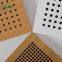 perforated acoustic wall panel