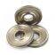 Electroplated diamond coated abrasive grinding wheel of round n straight edge for 3~12mm glass shape edging machine