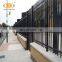 Decorative garden fence metal wrought iron fence panels