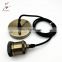 Tonghua High Quality Vintage Black Round Braided Electrical Wire Decorative Retro 2*0.75mm Cord Pendant Light Lamp Wire