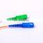 sc-sc g657a1 fiber optic patch cord sc apc singlemode simplex optic fiber patch cord