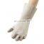 Customized 32 cm safe work milky white translucent nitrile gloves