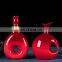 Jingdezhen Weian Sun and Moon Shape 500ml Ceramic Couple Wine Bottles