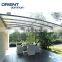 high quality aluminium carport polen, moved carport aluminium garage, yard aluminum carport pvc roof