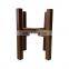 2021 new design nordic concise style stable adjustable bamboo plant flower pot stands