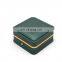 Custom high quality luxury design PU leather travel jewelry box PU gift box bracelet box