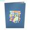 Party Dog 3D Pop-up Card Best Birthday Pop-up Card Dog Birthday Card for Children