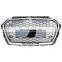 RS3 front bumper grill for Audi A3 s3 8v.5 honeycomb high quality 2017 2018 2019