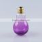 400ml 250ml 100ml bulb shape glass bottle for beverage juice glass bottle