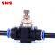 SNS SPA Series Union Straight Push To Connect Air Flow Control Valve Speed Controller Fitting Pneumatic Throttle Valve