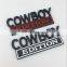 Customized Zinc Alloy Metal Chrome Enamel Paint Gelatin Sponge Car Emblem