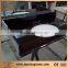 Bathroom Countertop with Integral Bowl China Black Granite Vanity Top