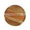 Custom Logo Acacia Wooden Sushi Cheese Dessert Platters Food Serving Tray Plate Tea Coffee Cup Candle Deco Trinket Tray