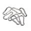 Galvanized iron track shape U-shaped quick link ring outdoor cross border buckle spring hook safety buckle chain link buckle