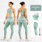 2PC Workout Set For Women Spring Sport Wear High Waist Fitness Seamless Yoga Pants Set