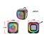 JQS301 OEM bass sound portable 3-inch speaker 8W power wireless bluetooth speaker for outdoor