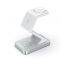 Customized innovative design three-in-one earbuds mobile watch smart phone wireless power bank