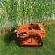 remote controlled brush cutter, China remote control tracked mower price, remote control lawn mower with tracks for sale