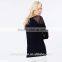 TS032 Women long sleeve fashion cotton t shirt with lace spring hotsale for women