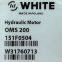 OMS200 151F0504 White WHITE//Danfoss DANFOSS hydraulic motor