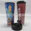 BPA free plastic coffee mug with DIY paper , fashion
