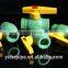 YH PPR BALL VALVES WITH COPPER/STEEL BALL