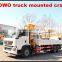 howo 6*4 18Ton 336hp Truck Mounted Crane for sale