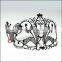 Hot Sell Wholesale Filigree Metal Venetian Man Masquerade Party Masks With Crystals