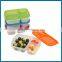 Lunch Box Compartment/3-compartment Bento Lunch Box Containers/3 Compartment Lunch Box