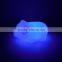Room Decoration Happy Plastic Pig Shape 7 Color Changing Mini Light With 3 Button Cell