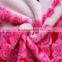 bed sheet romantic roses flannel fleece fabric