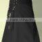 Active Men Utility Modern Kilt With Detachable Pockets On Both Side Made Of Cotton Cloth