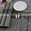High Quality Rectangle PVC Dining Room Placemats for Table Heat Insulation Stain-resistan simple Style Eat Mat