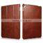 Original Icarer Vintage Series Genuine Leather Cover for iPad Pro 9.7 inch Retro Leather Maganetic Smart Flip Case MT-5584