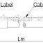 Din Male N female cable assembly 1/2'' feeder jumper cable for RF base station infrastructure